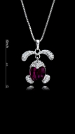 Show details for Kind  Single Stone Platinum Plated Collar 16 OR 18 Inches Show details for Kind  Single Stone Platinum Plated Collar 16 OR 18 Inches