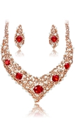 Picture of Beautiful Rose Gold Plated Big 2 Pieces Jewelry Sets