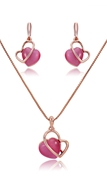 Picture of Fashionable Opal (Imitation) Small 2 Pieces Jewelry Sets