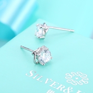 Picture of Novel Style White Platinum Plated Stud