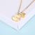 Picture of Beautiful Shaped Platinum Plated Necklaces & Pendants