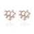 Picture of The Finest Gunmetel Plated Rhinestone Stud 