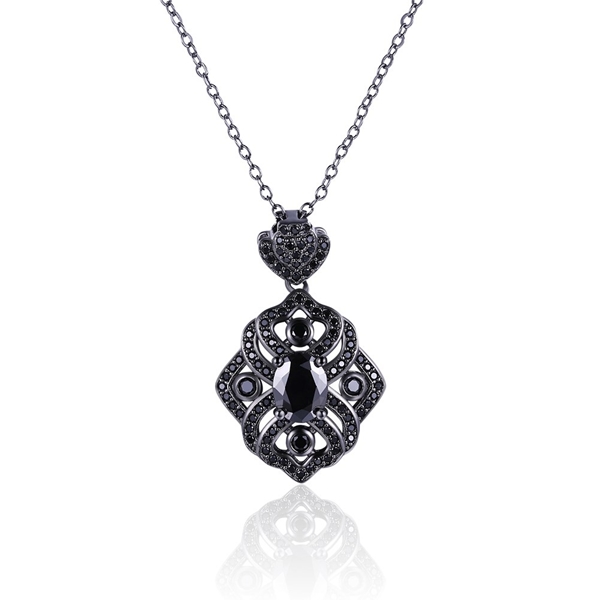 Picture of Top Rated Black Gunmetel Plated Necklaces & Pendants