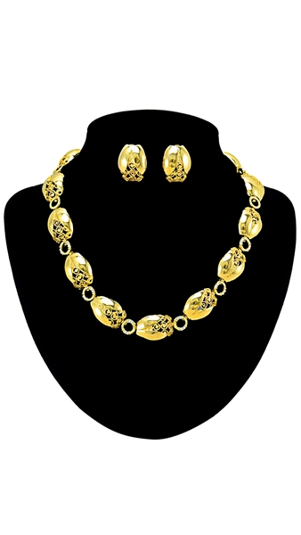 Picture of Simple And Elegant Gold Plated Rhinestone 2 Pieces Jewelry Sets