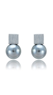 Picture of Novel Style Big Platinum Plated Stud 