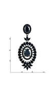 Picture of Excellent Quality  Vintage & Antique Artificial Crystal Drop & Dangle