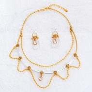 Picture of Three-Dimensional Daily Zinc-Alloy 2 Pieces Jewelry Sets