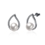 Show details for Trusted Gunmetel Plated Venetian Pearl Stud 
