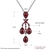 Picture of Unique Fashion Gunmetel Plated Red Necklaces & Pendants