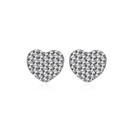 Picture of Fashion Design Platinum Plated Stud