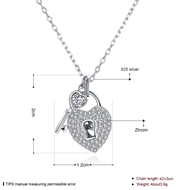 Picture of First Class Platinum Plated Necklaces & Pendants