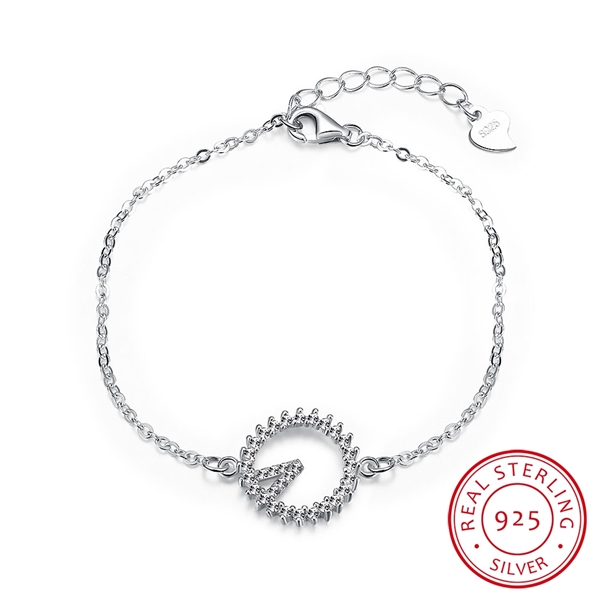 Picture of Cute Designed Platinum Plated Bracelets