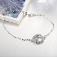 Picture of Cute Designed Platinum Plated Bracelets