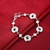 Picture of China No.1 Fashion Bag Export Platinum Plated Red Bracelets