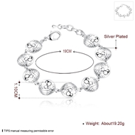 Picture of Cute Designed Platinum Plated Bracelets