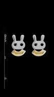 Show details for Good Quality Zine-Alloy Rabbit Stud  Show details for Good Quality Zine-Alloy Rabbit Stud
