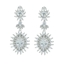 Show details for Luxury Cubic Zirconia Dangle Earrings 1JJ042431E