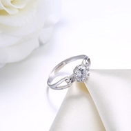 Picture of High Quality White Platinum Plated Fashion Rings