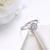 Picture of Fantastic Platinum Plated White Fashion Rings