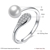 Picture of Beauteous Platinum Plated White Fashion Rings