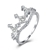 Picture of Believable White Platinum Plated Fashion Rings