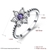 Picture of Flexible Designed Purple Fashion Rings