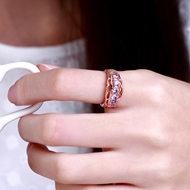 Picture of Good Performance Purple Fashion Rings