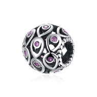 Picture of Excellent Quality  Purple Charm Bead