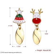 Picture of Zinc Alloy Holiday Dangle Earrings 3LK053825E