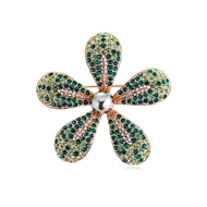 Picture of Artificial Crystal Classic Brooches 2YJ053976