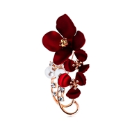 Picture of Zinc Alloy Artificial Pearl Brooches 2YJ053978