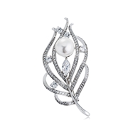 Picture of Artificial Pearl Big Brooches 2YJ054007