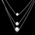 Picture of  925 Sterling Silver Artificial Pearl Pendant Necklaces 3LK054342N