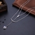 Picture of  Small Simple Pendant Necklaces 3LK054346N