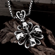 Picture of Inexpensive Stainless Steel Medium Pendant Necklace from Reliable Manufacturer