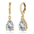 Picture of Hypoallergenic Gold Plated Big Dangle Earrings As a Gift