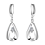 Picture of Reasonably Priced Platinum Plated Copper or Brass Dangle Earrings from Reliable Manufacturer