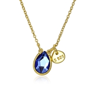 Picture of Nice Swarovski Element Purple Pendant Necklace