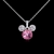 Picture of Zinc Alloy Purple Pendant Necklace As a Gift