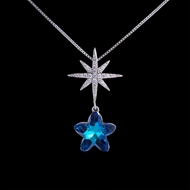 Picture of Zinc Alloy Swarovski Element Pendant Necklace at Great Low Price