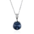 Picture of Staple Small Platinum Plated Pendant Necklace with Price