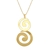 Picture of Low Cost Copper or Brass Gold Plated Pendant Necklace with No-Risk Return