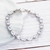 Picture of Wholesale Platinum Plated Small Tennis Bracelet with Speedy Delivery