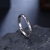 Picture of Charming Platinum Plated Small Adjustable Ring As a Gift