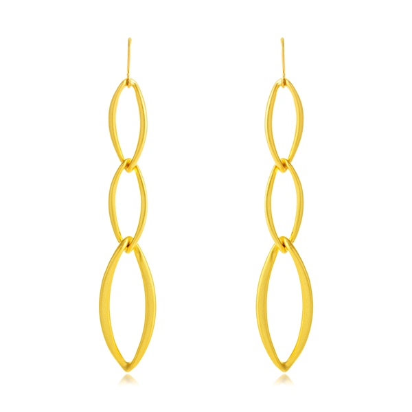 Picture of Best Big Gold Plated Dangle Earrings