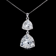 Picture of Fashion Platinum Plated Pendant Necklace at Great Low Price