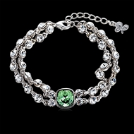 Picture of Hot Selling Platinum Plated Fashion Fashion Bracelet from Top Designer