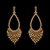 Picture of Good Quality Swarovski Element Fashion Dangle Earrings