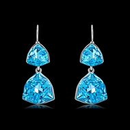 Picture of Fashion Blue Dangle Earrings Online Only