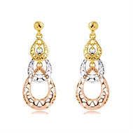 Picture of Zinc Alloy Casual Dangle Earrings with No-Risk Refund